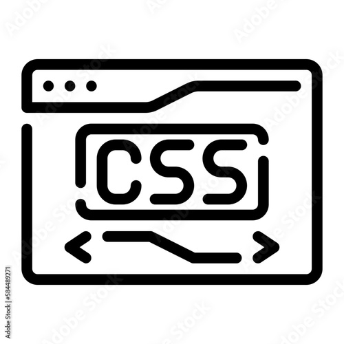 css line icon