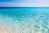 青い海と白い砂浜　with generative ai