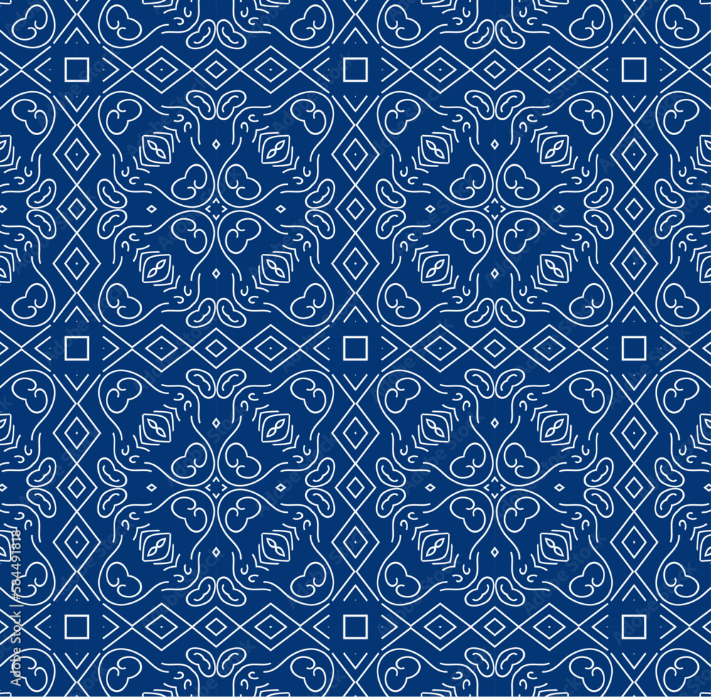 Beautiful pattern in blue color. Beautiful pattern in blue color.