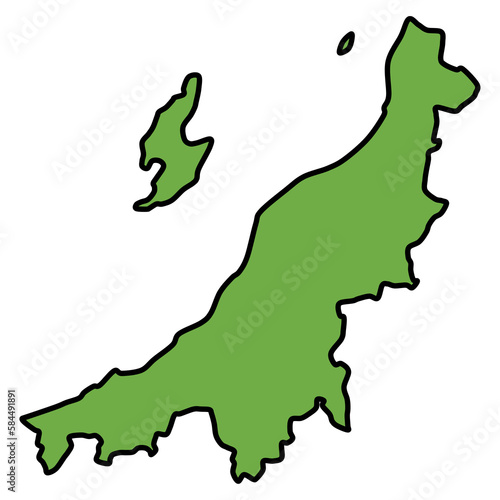 ラフな新潟県