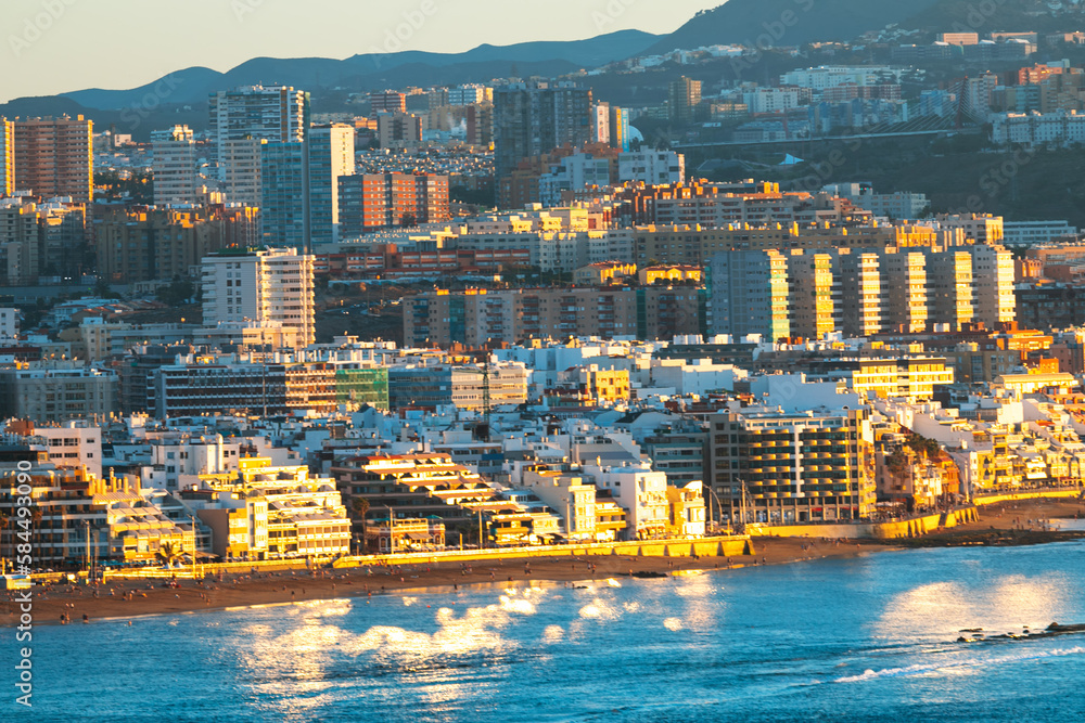 Fototapeta premium Las Palmas Gran Canaria Atlantic Coast 