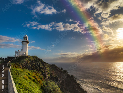 Fotobehang Byron Bay Lighthouse