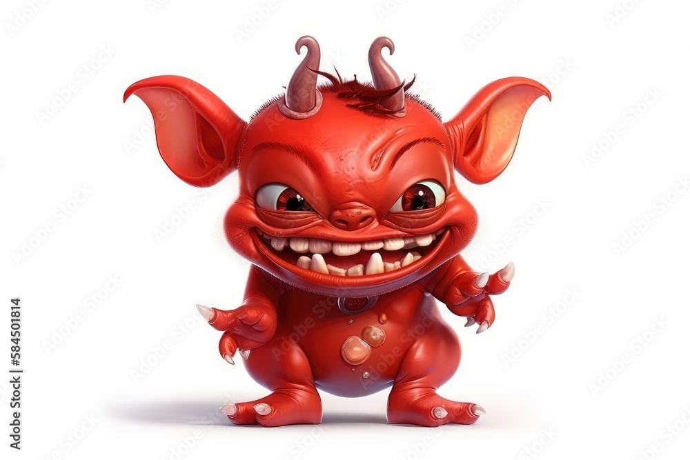 red devil cartoon
