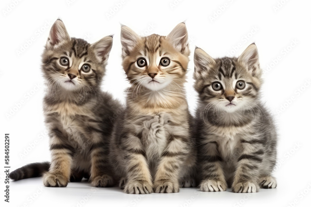 group of kittens