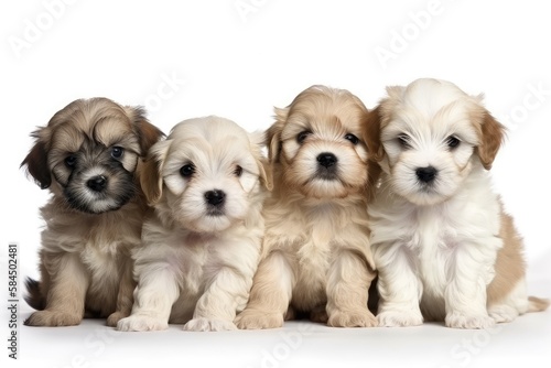 group of puppies © Man888