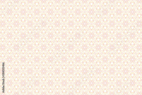 Star anise pattern isolated in white background
