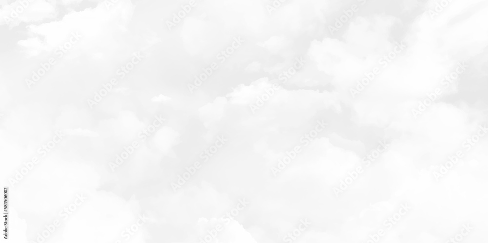 White background of sky and blurred heavy clouds in grayscale. Vector design concept White background of sky and blurred heavy clouds in grayscale. Vector design concept
