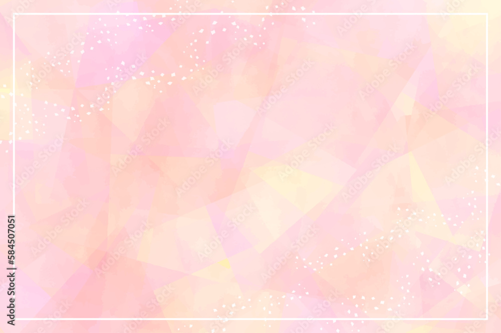 Multicolored abstract background that looks like it was painted in pastel - pink (The white dot and line parts are separate and put on top, so you can delete them or move their location.) Multicolored abstract background that looks like it was painted in pastel - pink (The white dot and line parts are separate and put on top, so you can delete them or move their location.)
