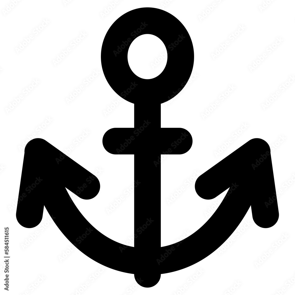 Simple anchor icon Simple anchor icon