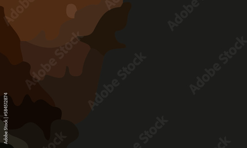 Aesthetic brown abstract background with copy space area. Suitable for poster and banner