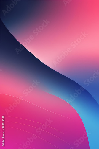 Abstract Gradient vertical background or wallpaper for a mobile or any portrait devices, generative AI