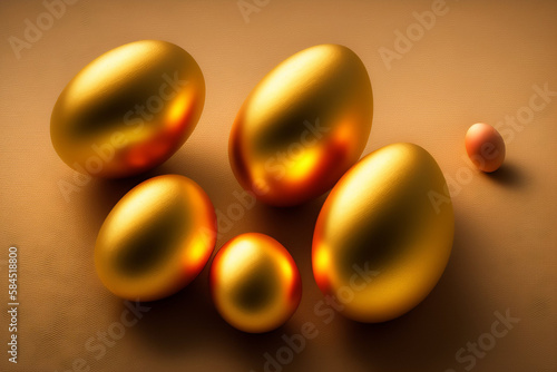 Easter Photo with Colourful Eggs Cute Background Wallpaper