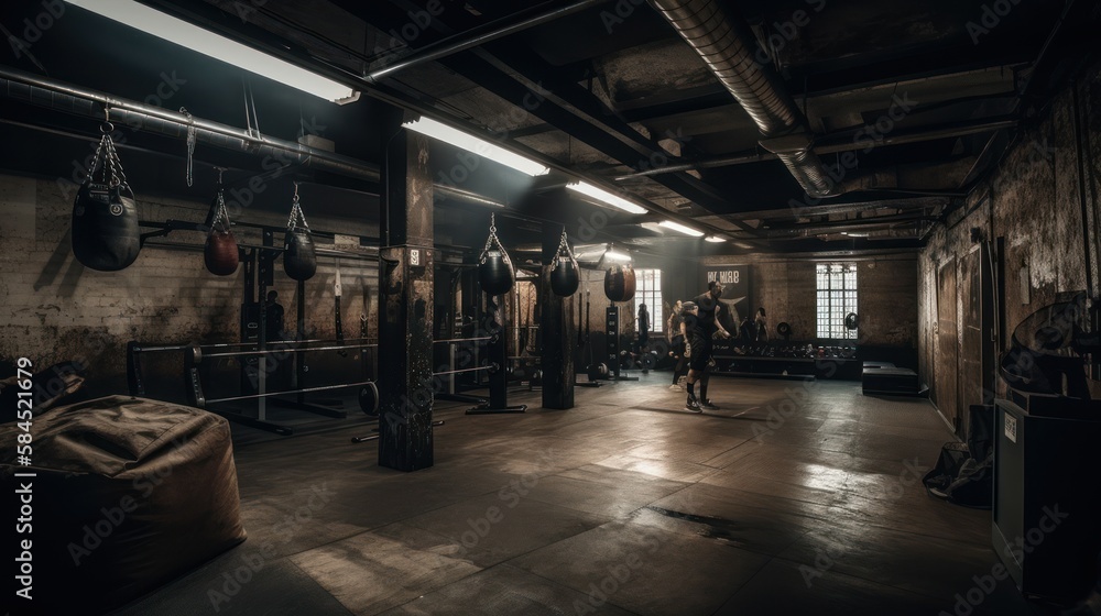 Sweat, grind, and rise: The underground gym experience, GENERATIVE AI