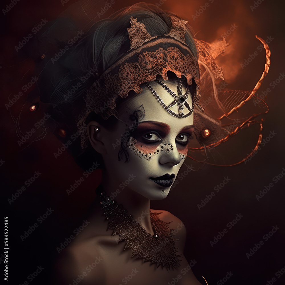 High Fashion Halloween, AI High Fashion Halloween, AI