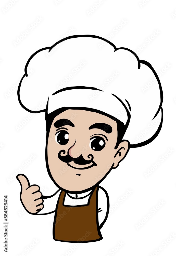 chef cartoon character chef cartoon character