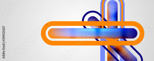 Minimalist straight line abstract background. Vector Illustration For Wallpaper, Banner, Background, Card, Book Illustration, landing page