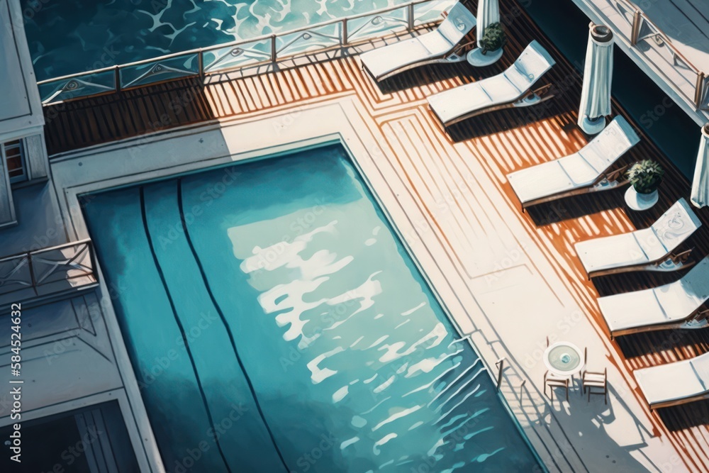 Swim to Victory: An Olympic-Sized Pool, generative AI Swim to Victory: An Olympic-Sized Pool, generative AI