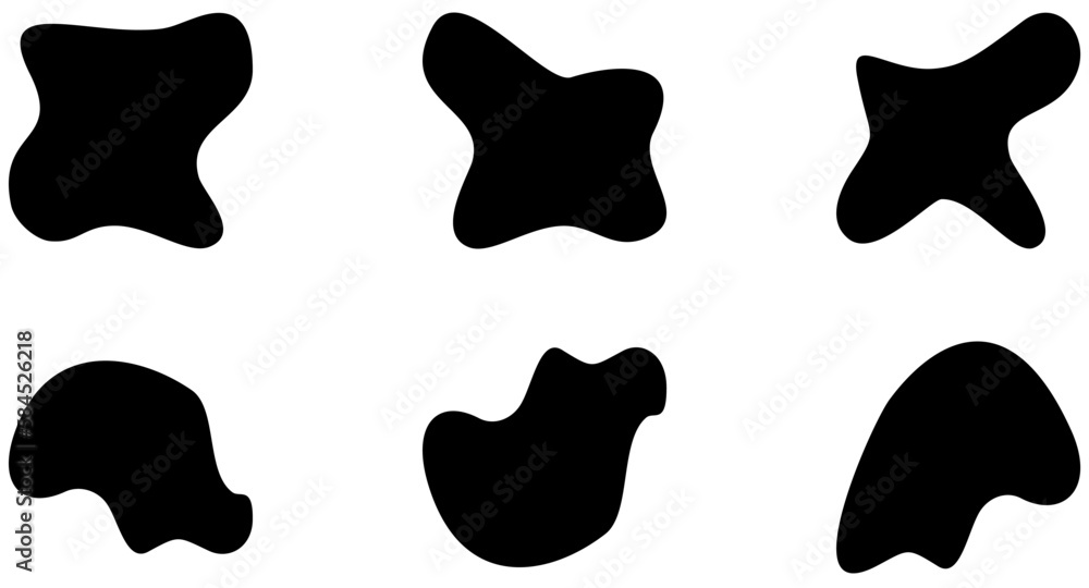Liquid and fluid shape Black symbol Liquid and fluid shape Black symbol