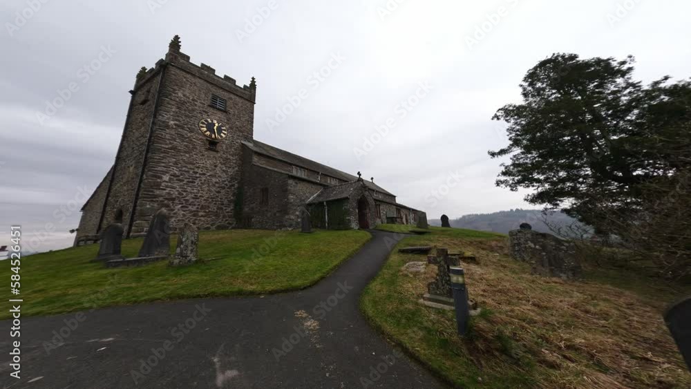 St Michael and All Angels Church in Hawkshead, Cumbria, UK St Michael and All Angels Church in Hawkshead, Cumbria, UK