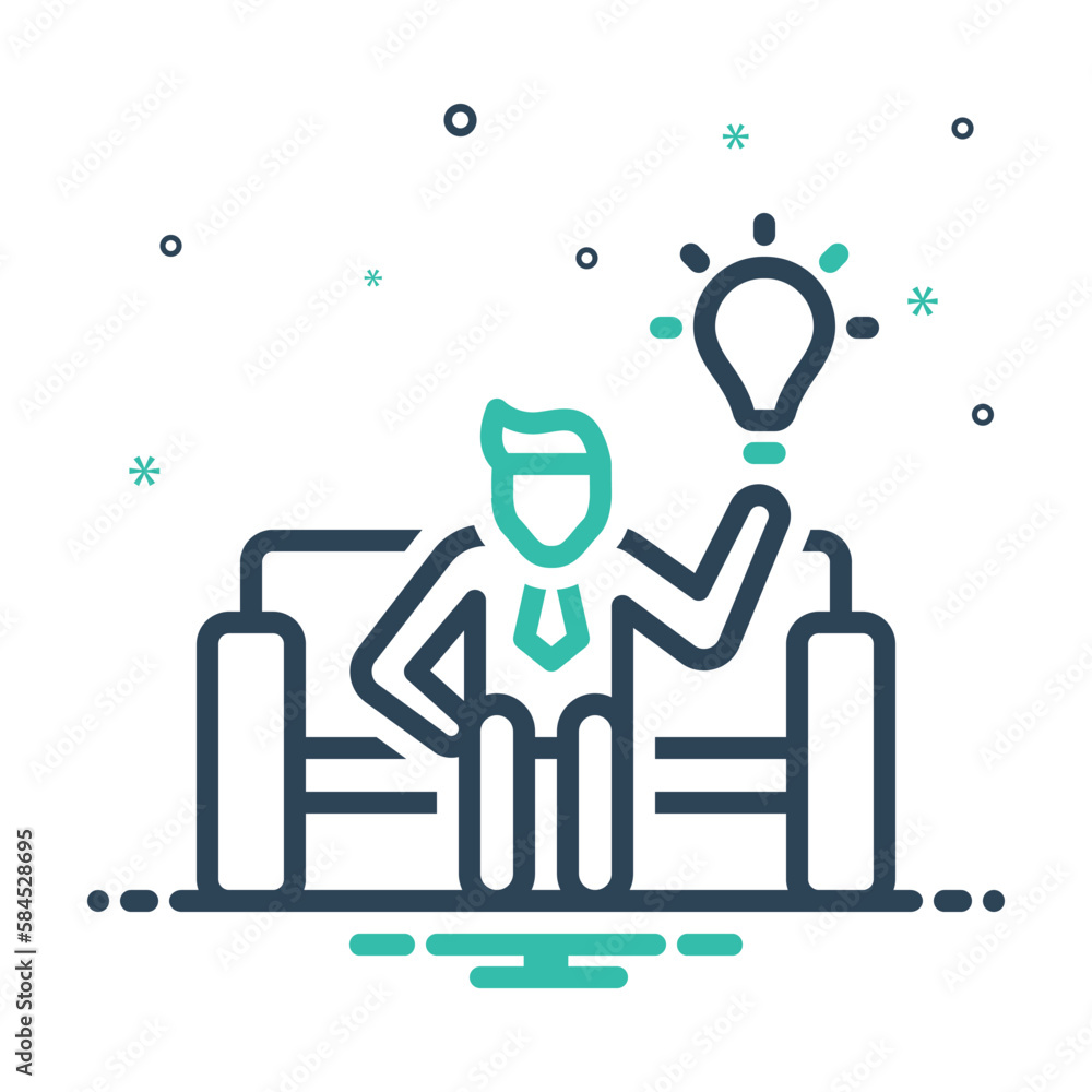 Mix icon for realized