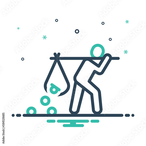 Mix icon for lose