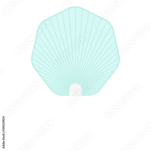 Striped Aesthetic Manual Handle Hand Fan