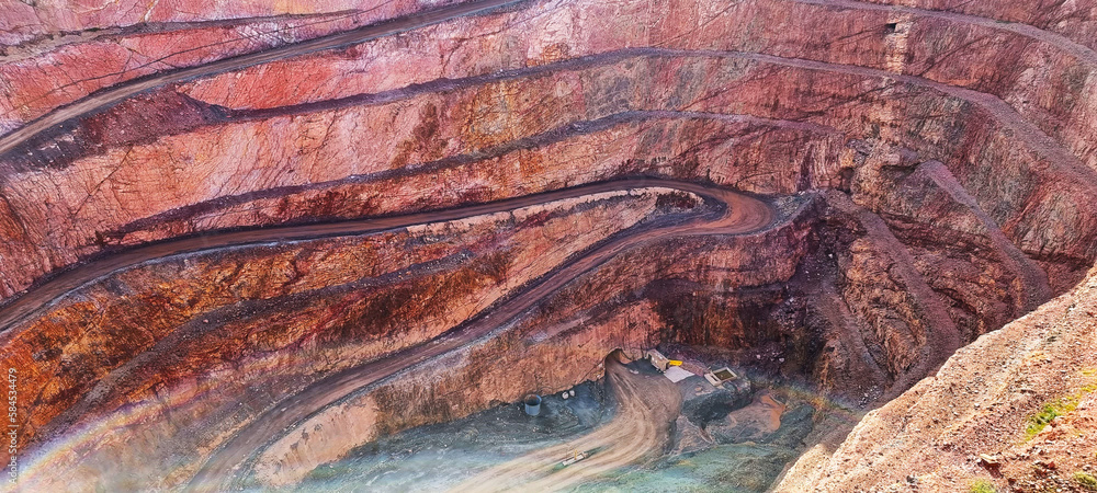 Open Cut Mine Cobar Australia