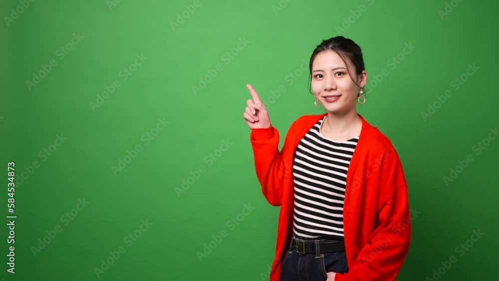 爽やかな女性 爽やかな女性