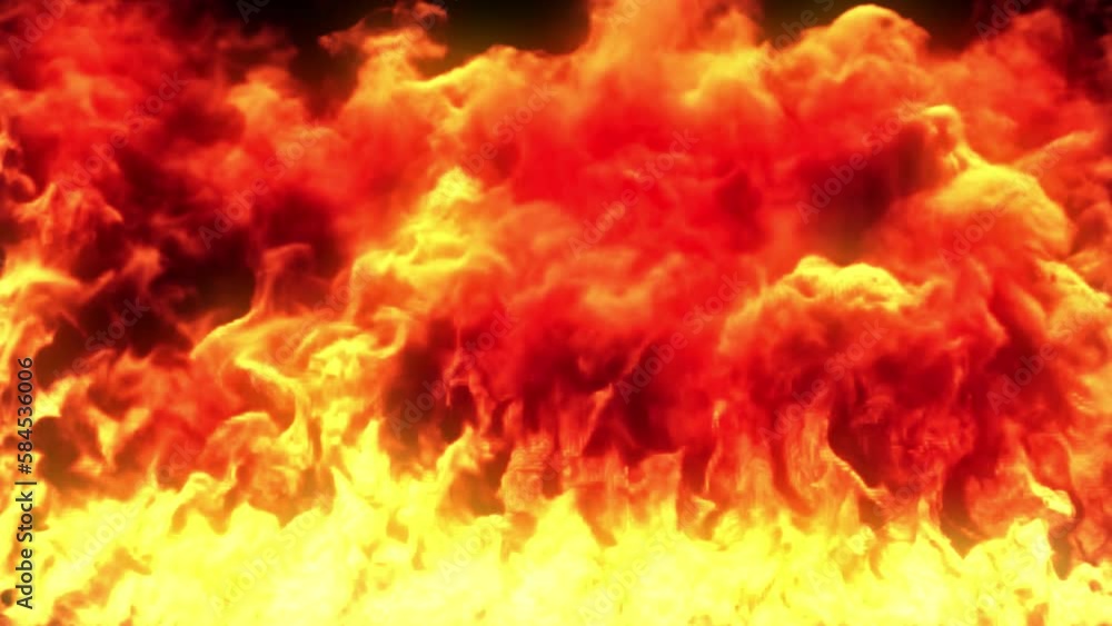 Fire Abstract render 3d on alpha channel Fire Abstract render 3d on alpha channel