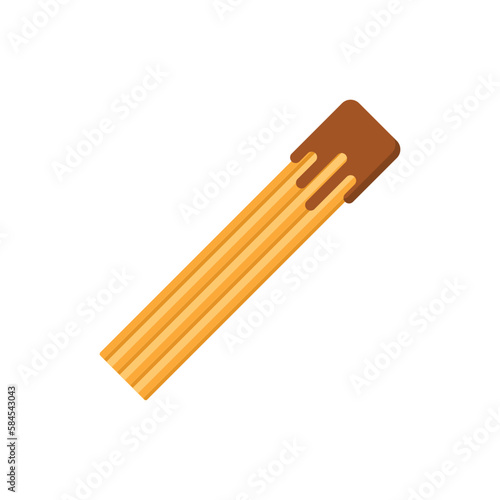 churros logo icon design vector