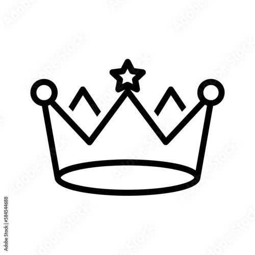 Black icon for Crown