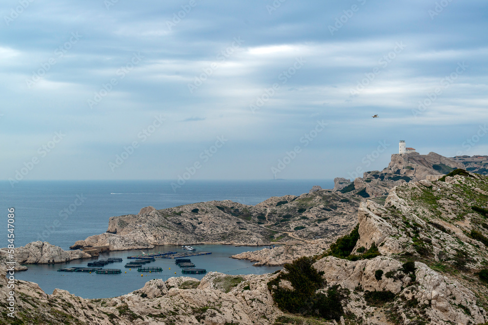 Les Iles du Frioul au large de Marseille 