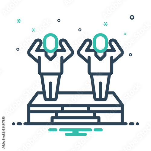 Mix icon for replica