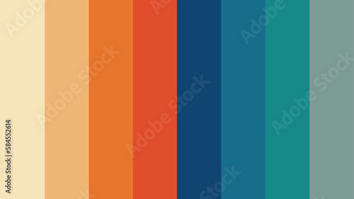 retro colors inspiration, vintage colors inspiration, color palette, for banner, poster, design