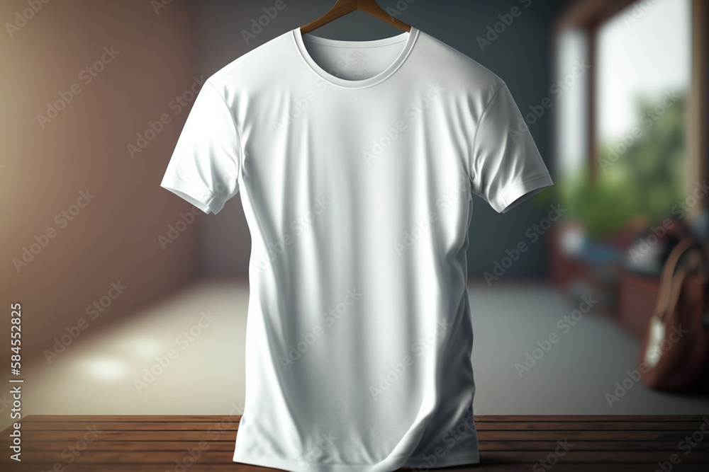 isolated white t shirt mockup template, front view, man and woman t shirt isolated white t shirt mockup template, front view, man and woman t shirt