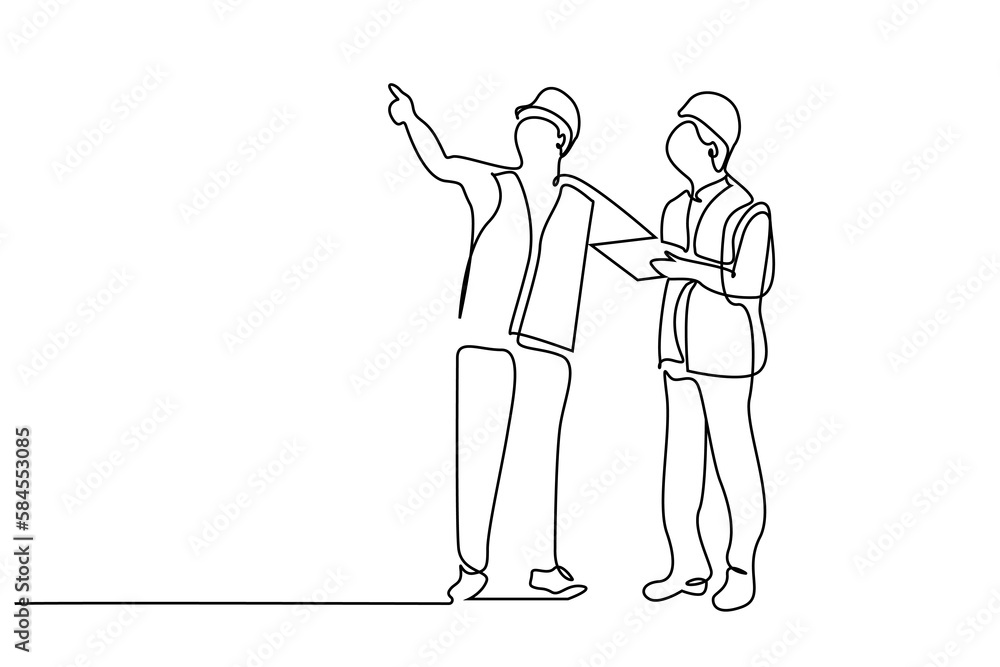 two professional employees talking and analyzing full length two professional employees talking and analyzing full length