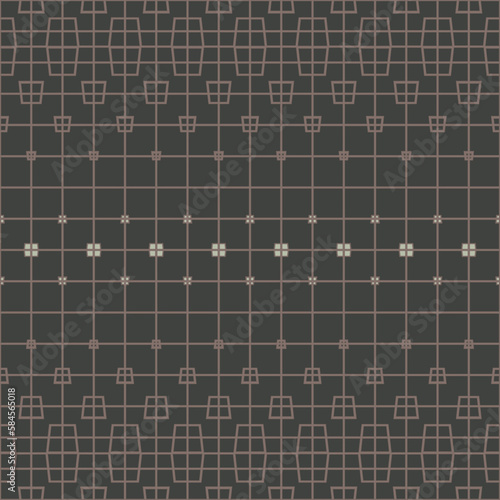 Seamless Artwork Luxury Shape Structure Minimal Template Retro Tile Beautiful Artistic Line Backdrop Vintage Modern Design Fabric Art Texture Textile Print Wallpaper Graphic Background Pattern.