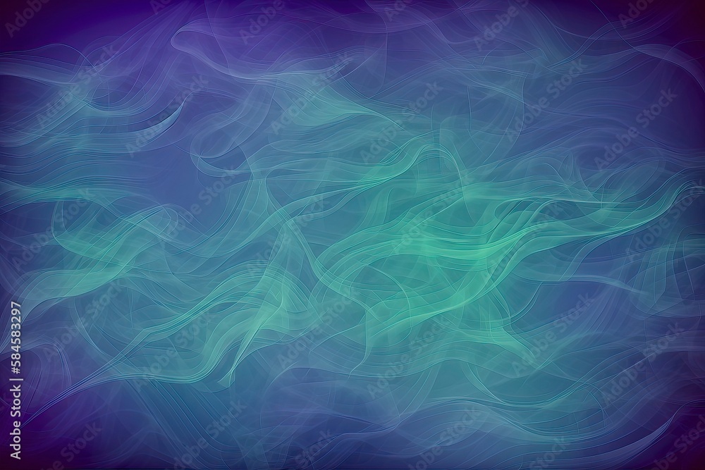 Abstract blue, mint and purple background. Generative Ai Abstract blue, mint and purple background. Generative Ai