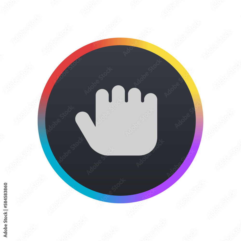 Hold Hand - Pictogram (icon) Hold Hand - Pictogram (icon)