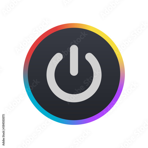 Power Button - Pictogram (icon) 