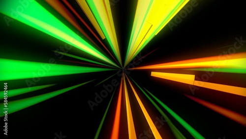 Abstract glowing Fantasy Lines Background, glowing lines,