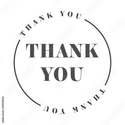 Thank you for your order card design for online buyers illustration vector. vector thank you handwritten inscription. hand drawn lettering. Thank you calligraphy. Thank you card.
