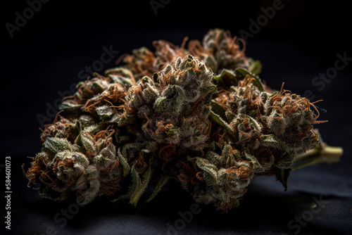 Cannabis Bud Close Shot | Weed | Hemp | Macro