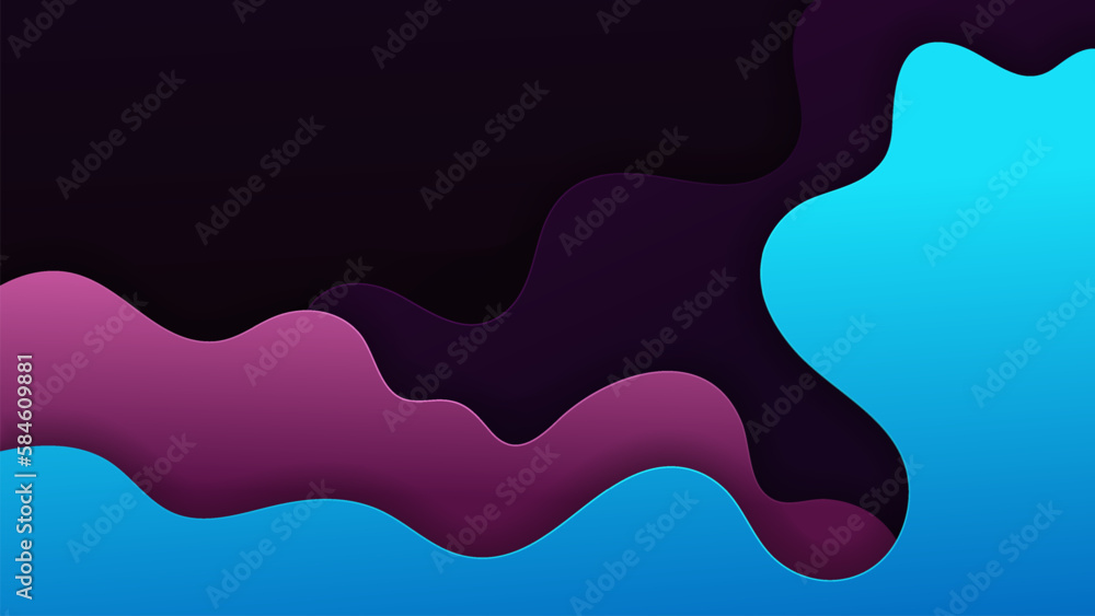 Colorful vector abstract background with soft gradient. Vector background for wallpaper. Eps 10