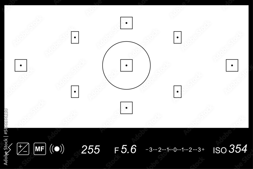 Digital camera interface with detail information Digital camera interface with detail information