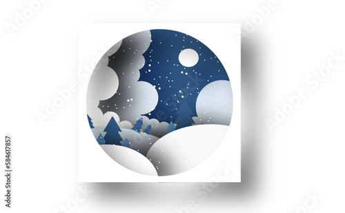 3d Background design illustration