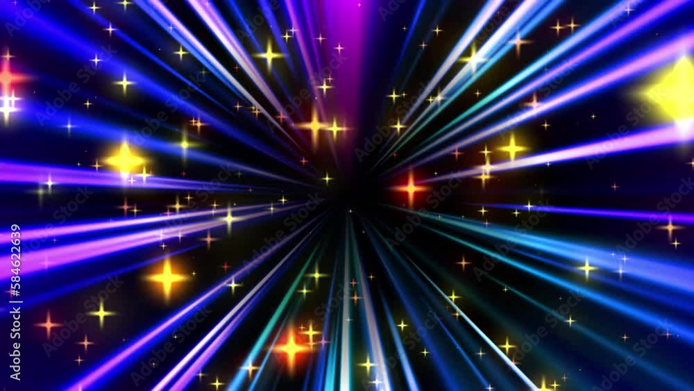 Blue radiation. Light that spreads radially. A background video with beautiful light emitted from the center of the scene.
Blue radiation. Light that spreads radially. A background video with beautiful light emitted from the center of the scene.