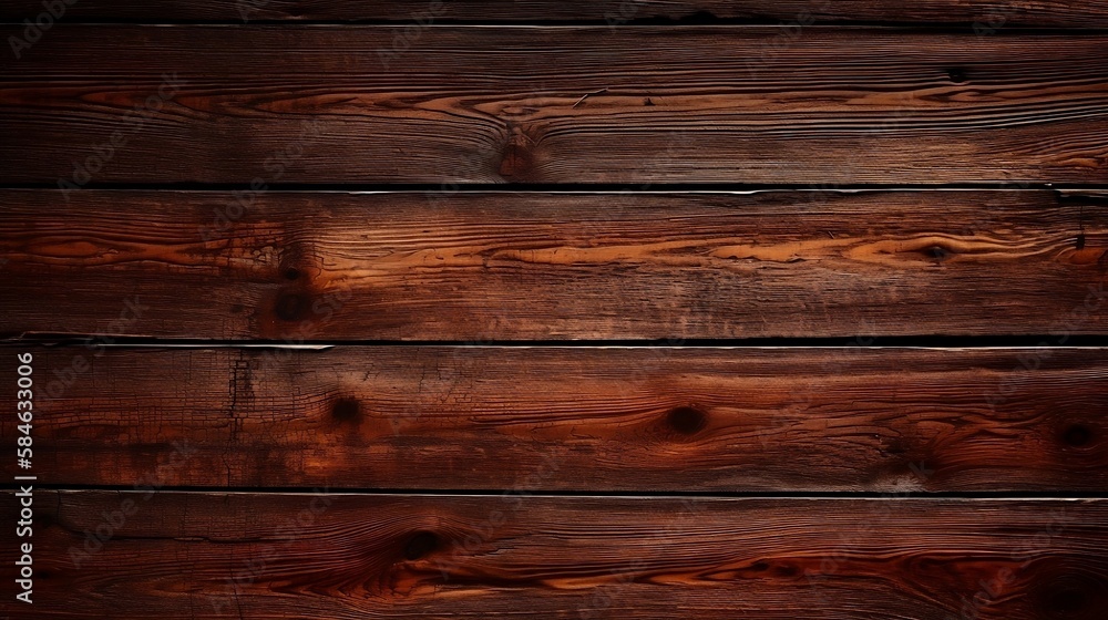 Obraz premium Natural Wood Grain Surface Texture - Generative ai