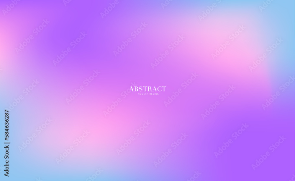 abstract background with glowing lines, Purple banner