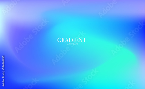 Abstract background with space, Bluebanner
